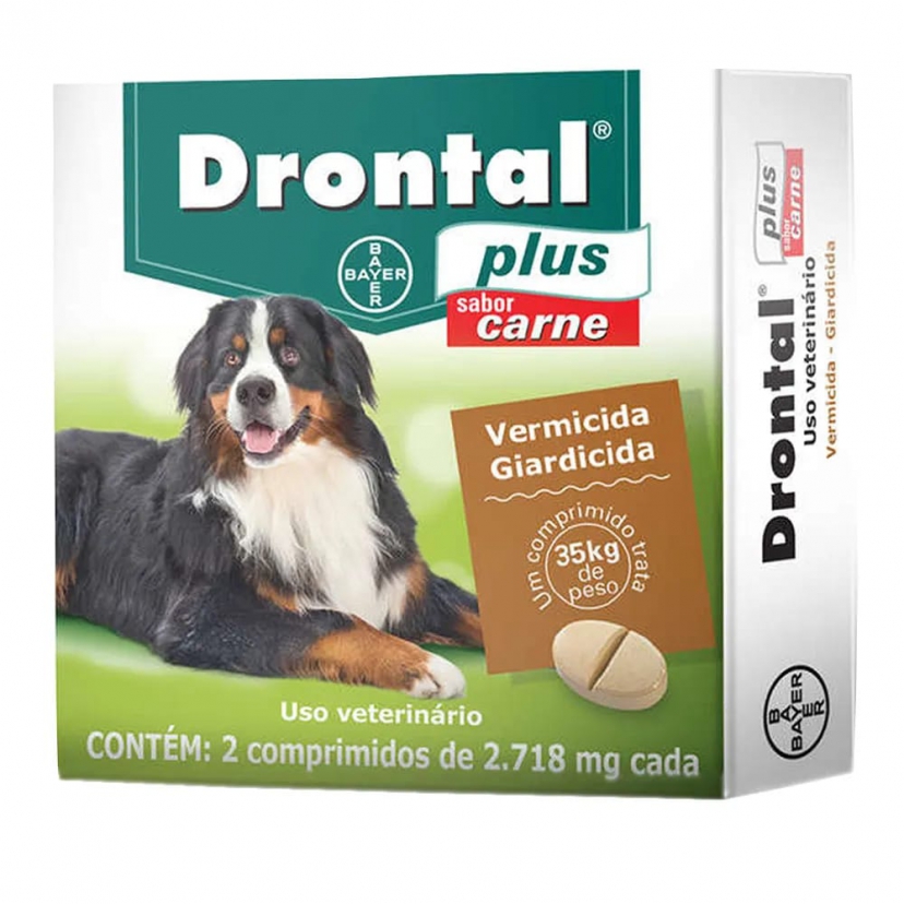 DRONTAL PLUS CARNE 35KG C/2COMP
