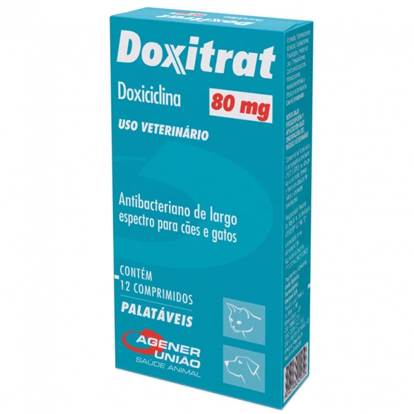 DOXITRAT 80MG C/12COMP