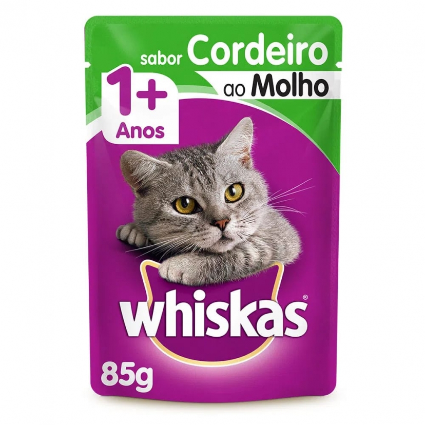 WHISKAS SACHE 85G CORDEIRO