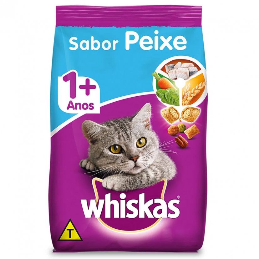 WHISKAS PEIXE 10,1KG