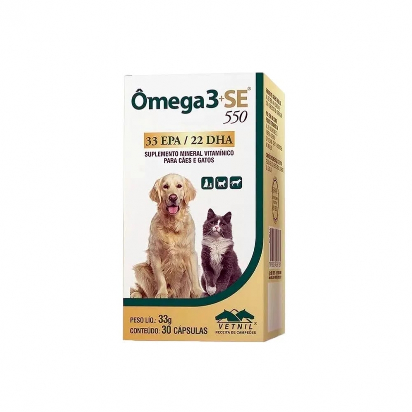 VETNIL OMEGA 3 SELENIO 550 