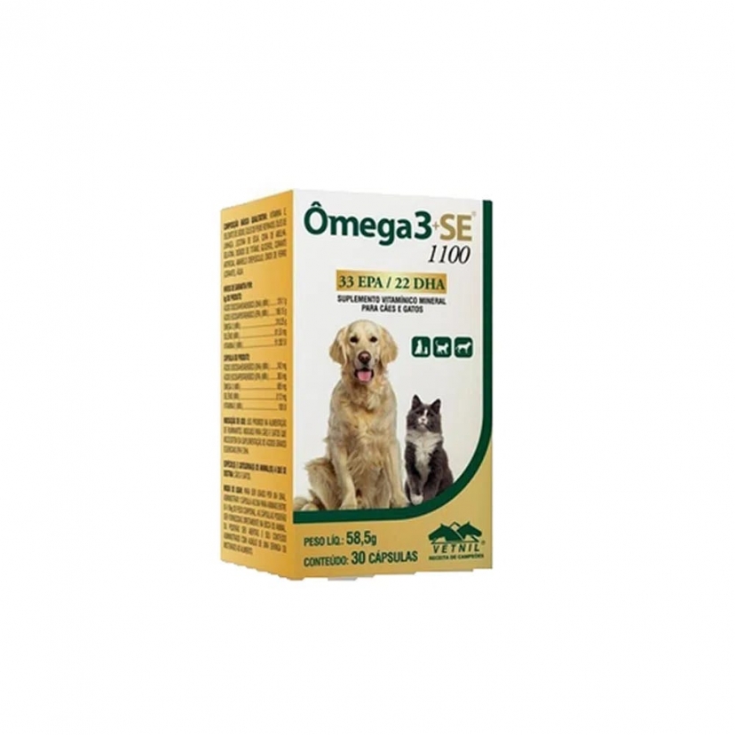 VETNIL OMEGA 3 SELENIO 1100 