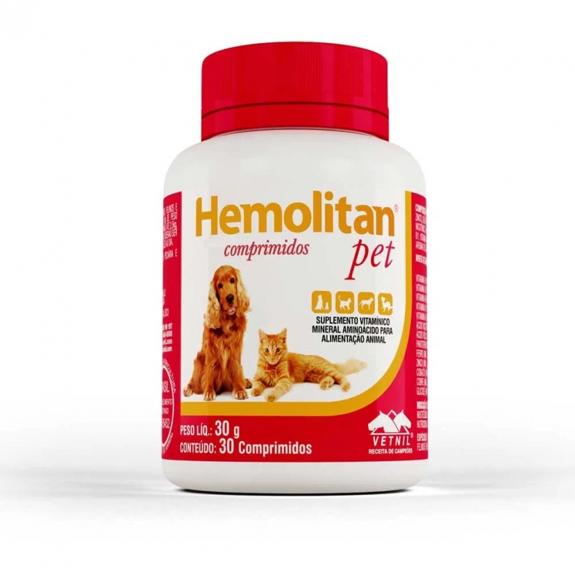 HEMOLITAN PET 30COMP
