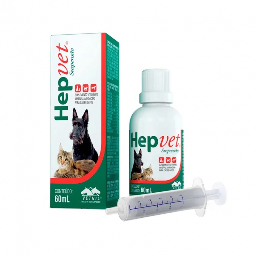 HEPVET SUSPENSAO 60ML