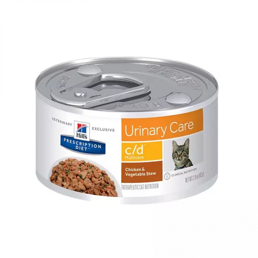 HILLS PRESCRIPTION LATA FELINE C/D 82GR