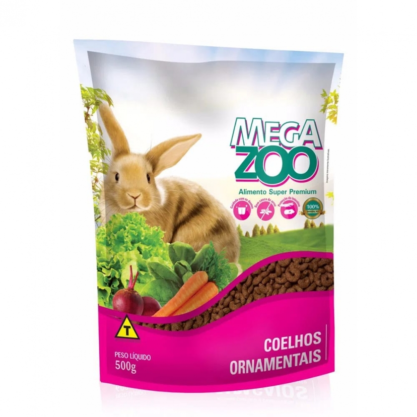 MEGAZOO COELHO 500GR