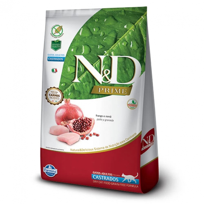 NED FELINE CASTRADO FRANGO/ROMA 7,5KG 