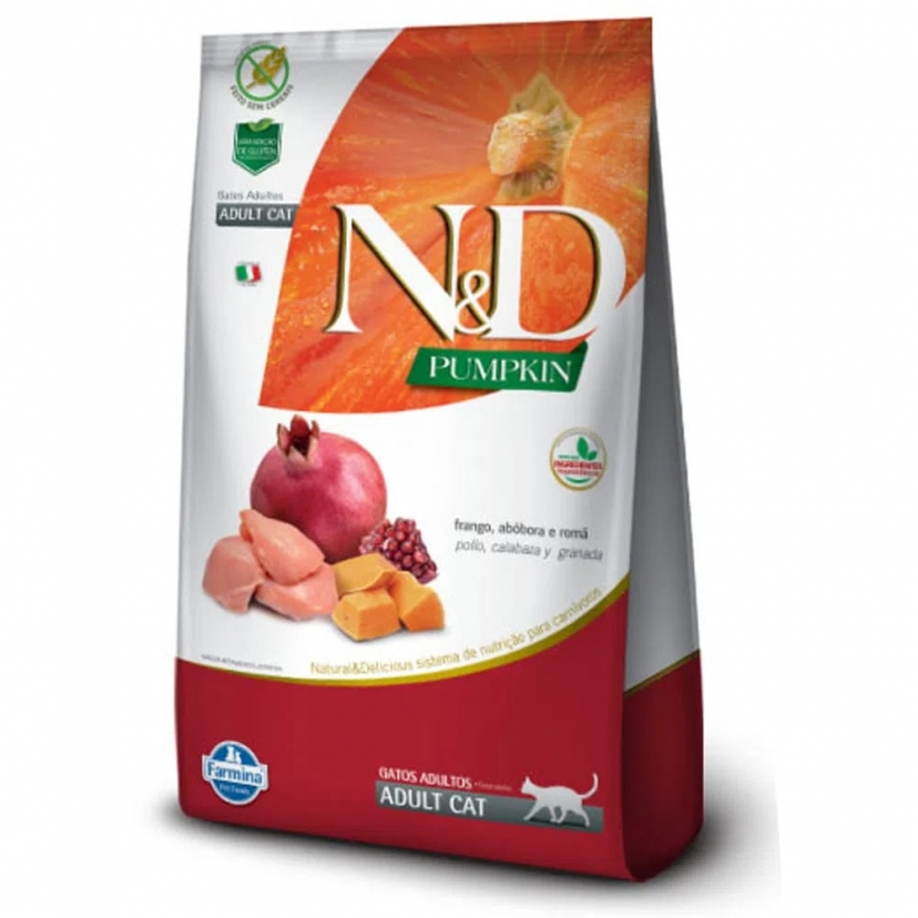 NED PUMPKIN FELINE ADULTO FRANGO 1,5KG 