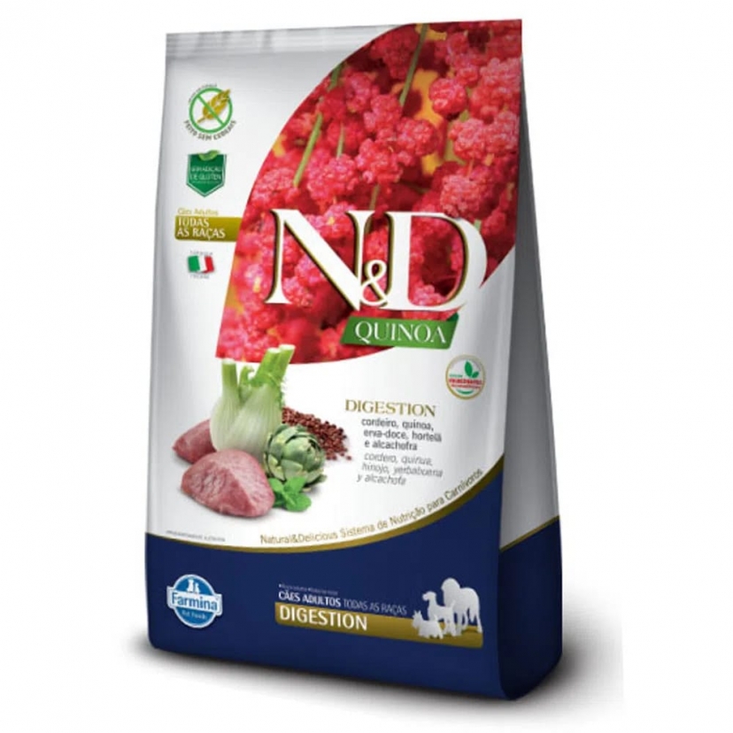 NED QUINOA ADULTO DIGESTION CORDEIRO 10,1KG 