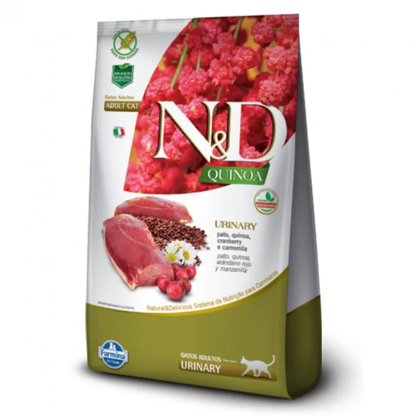NED QUINOA FELINE ADULTO URINARY PATO 400G 