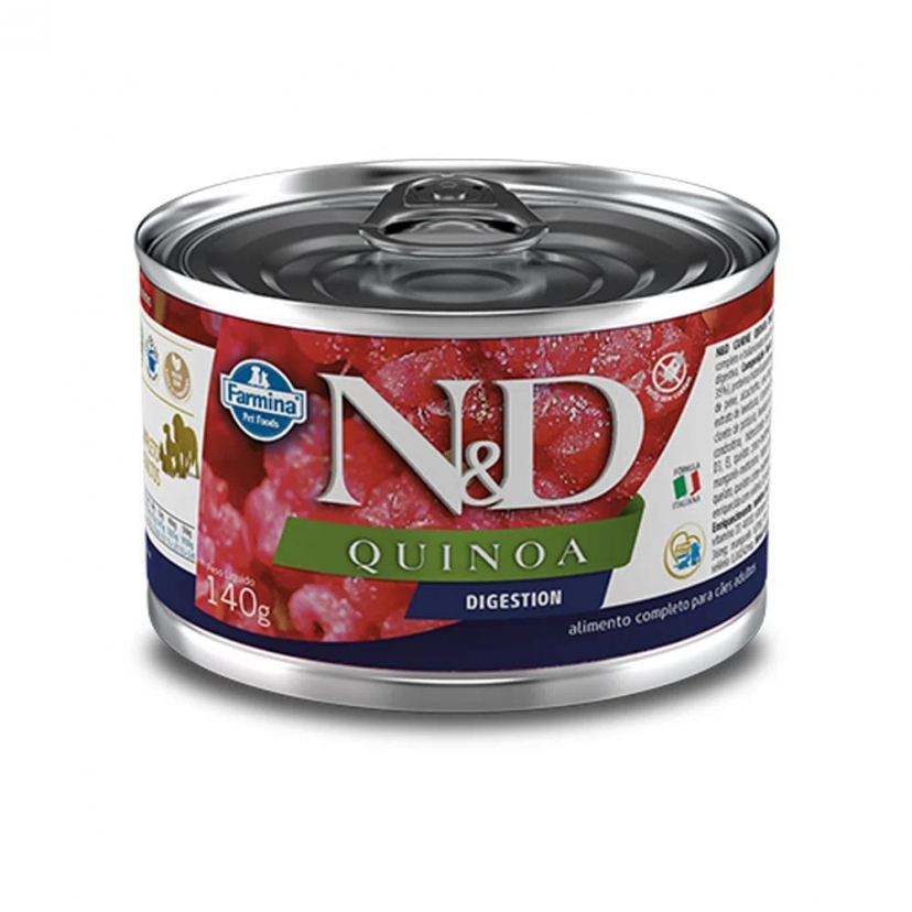 NED WET FOOD QUINOA ADULTO 140G DIGESTION CORDEIRO