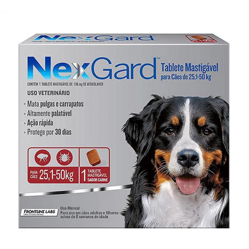 NEXGARD 25,1-50KG 136MG