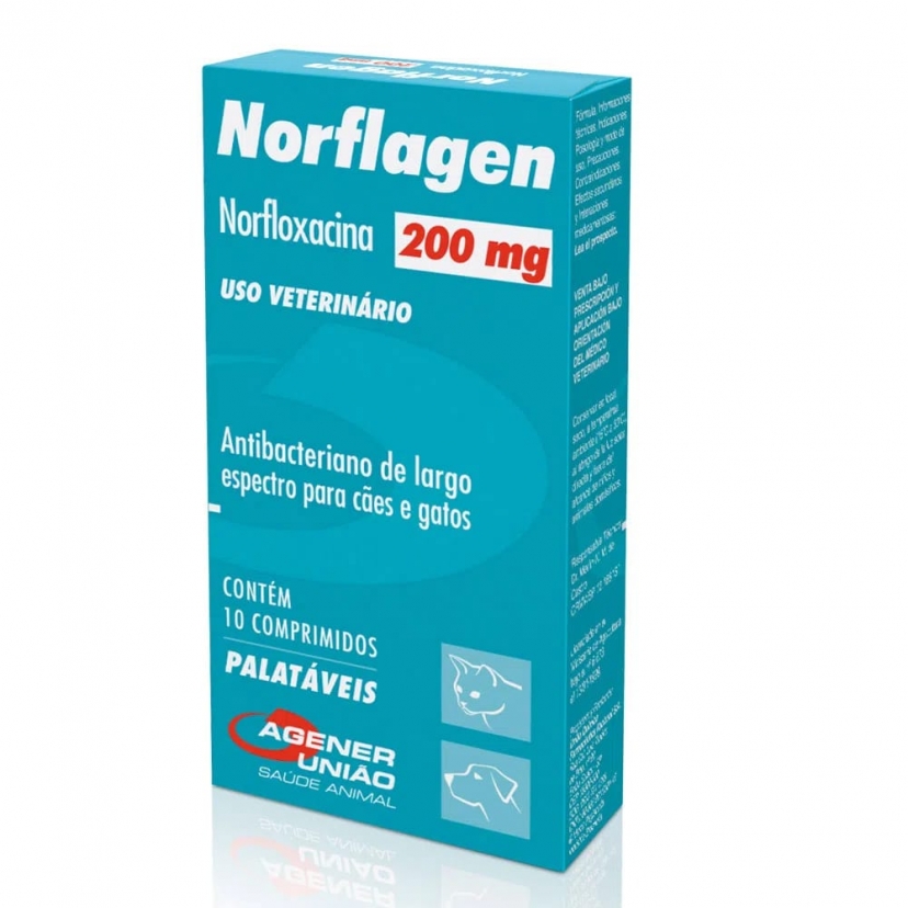 NORFLAGEN 200MG C/10COMP