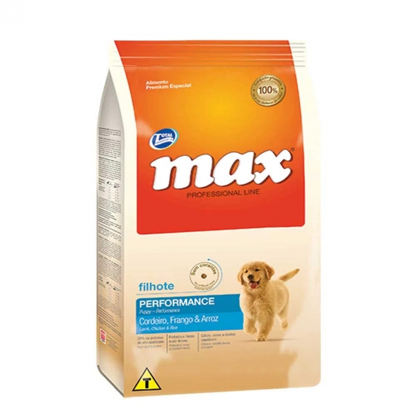 MAX P. LINE FILHOTE CORD/FRA/ARROZ 2KG