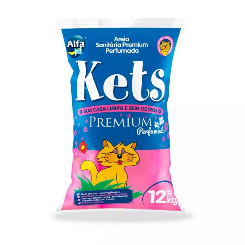 KETS PERFUMADA 12KG 
