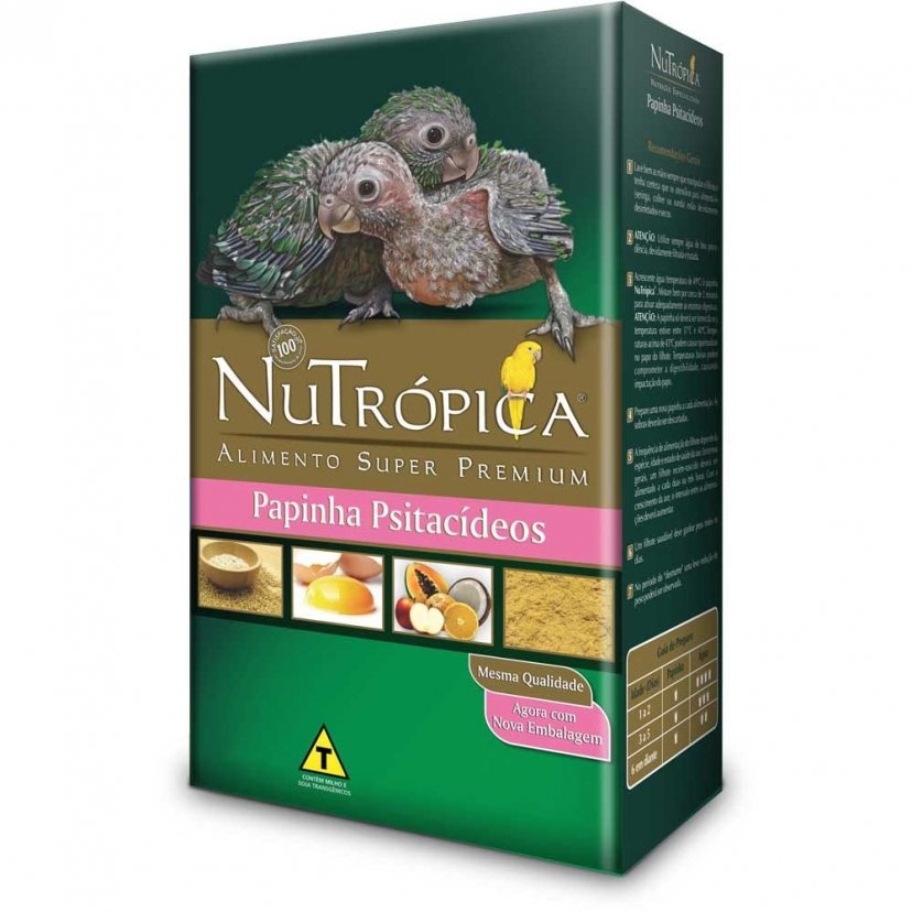 NUTROPICA PAPINHA PSITACIDEOS 500GR