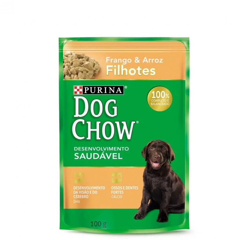 DOG CHOW SACHE FILHOTE RP FRANGO 100GR