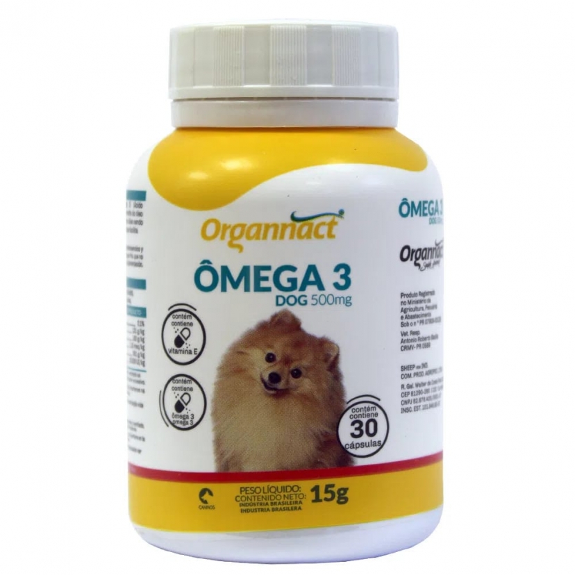 ORGANNACT OMEGA 3 DOG 500MG