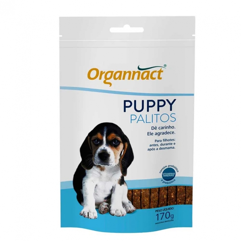 ORGANNACT PET PALITOS PUPPY SACHE 170G