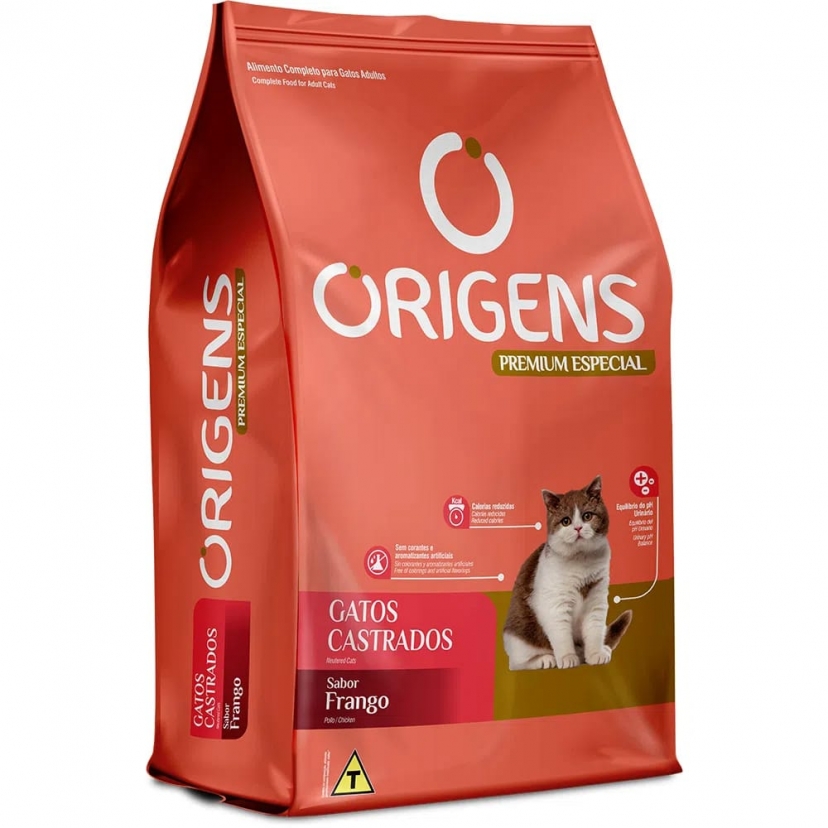 ORIGENS GATO CAST FRANGO 3KG 