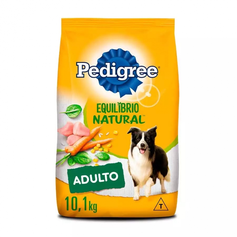 PEDIGREE EQ NATURAL RACAS MEDIAS E GRANDES 10,1KG