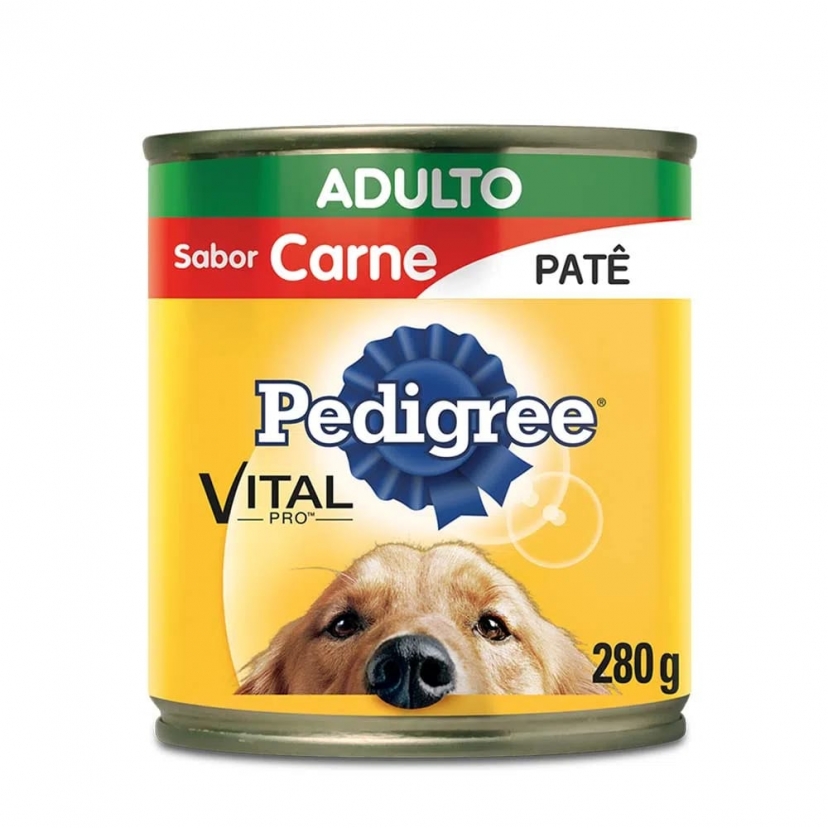 PEDIGREE LATA CARNE PATE 280G