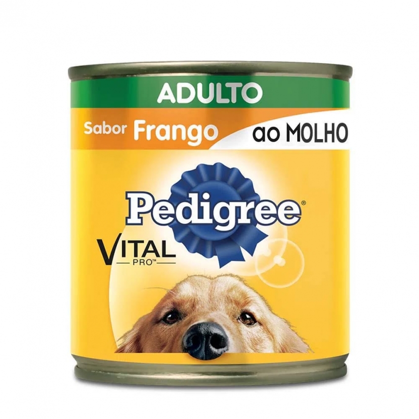 PEDIGREE LATA FRANGO PEDACOS 290G