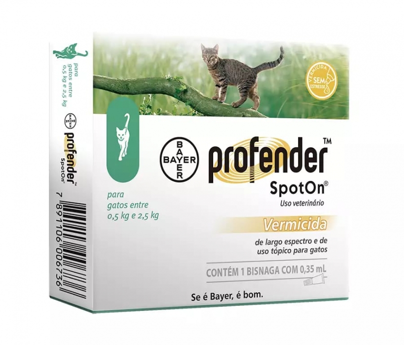 PROFENDER 0,5 A 2,5KG 0,35ML