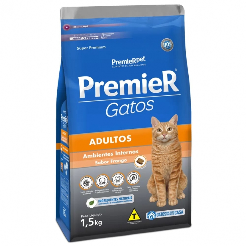 PREMIER GT ADULTO FRANGO 1,5KG