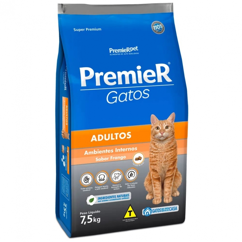 PREMIER GT ADULTO FRANGO 7,5KG