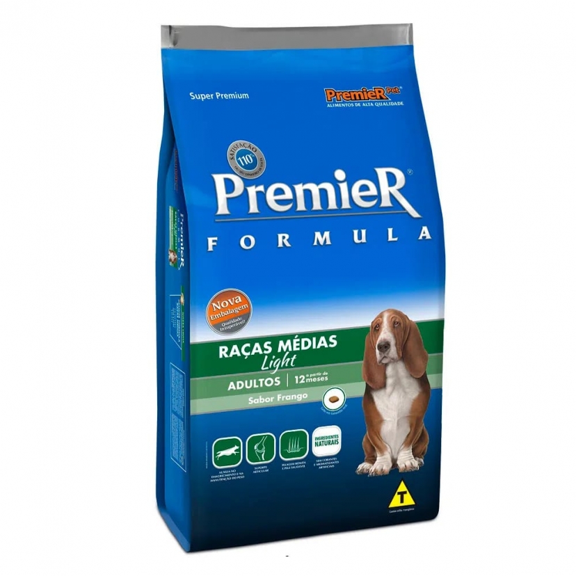 PREMIER LIGHT RACAS MEDIAS 15KG