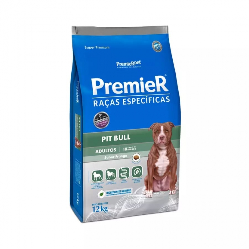 PREMIER PITBULL ADULTO 12KG