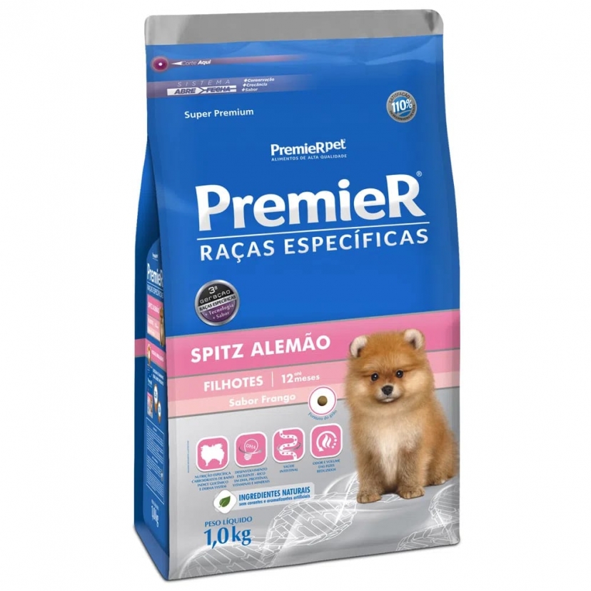 PREMIER SPITZ ALEMAO FILHOTE 1KG