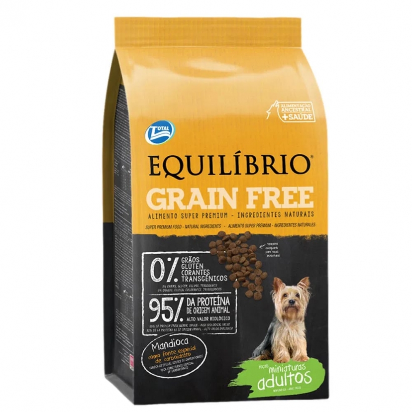 EQUILIBRIO GRAIN FREE MINI ADULTO 1,5KG