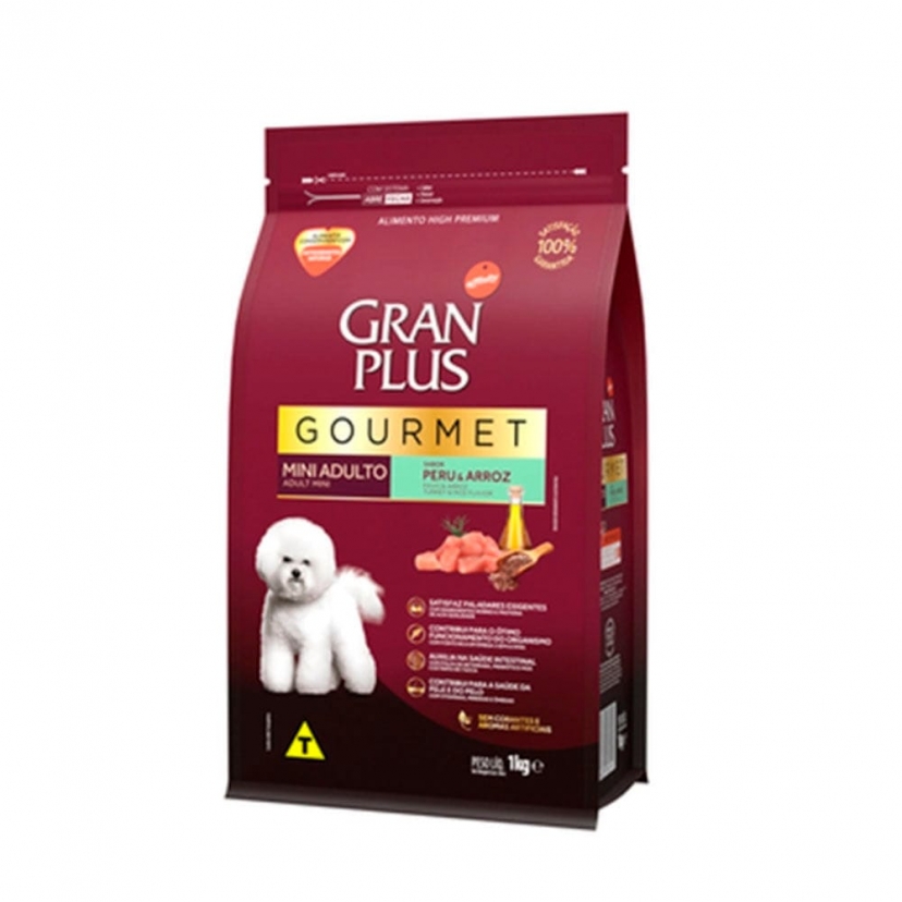 GRANPLUS GOURMET MINI ADULTO 1KG PERU 