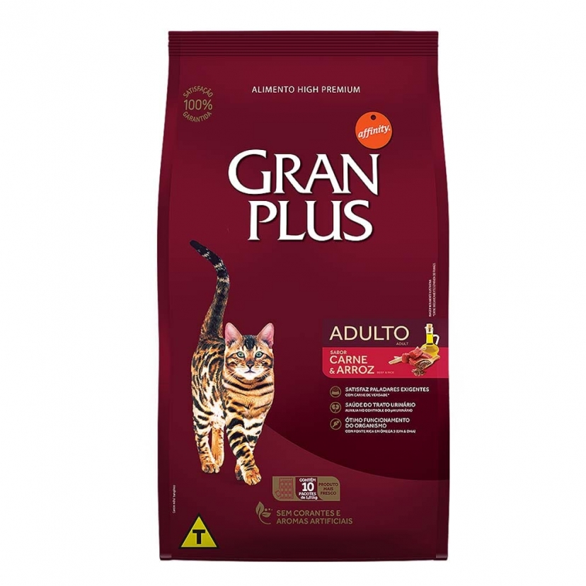 GRANPLUS GT ADULTO CARNE/ARROZ 3KG