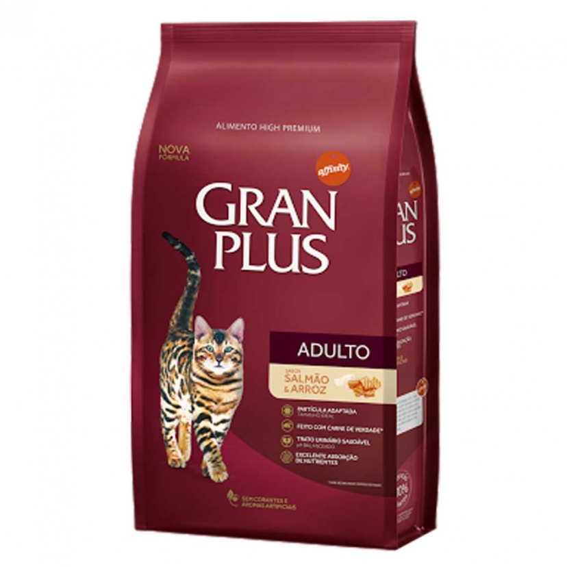 GRANPLUS GT ADULTO SALMAO/ARROZ 3KG
