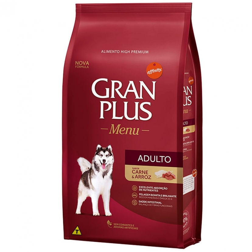 GRANPLUS MENU ADULTO CARNE/ARROZ 3KG