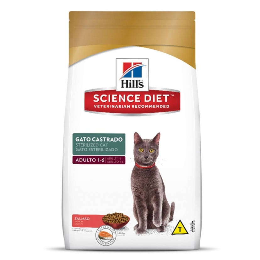 HILLS FELINO ORIGINAL ADULTO CASTRADO 7,5KG 