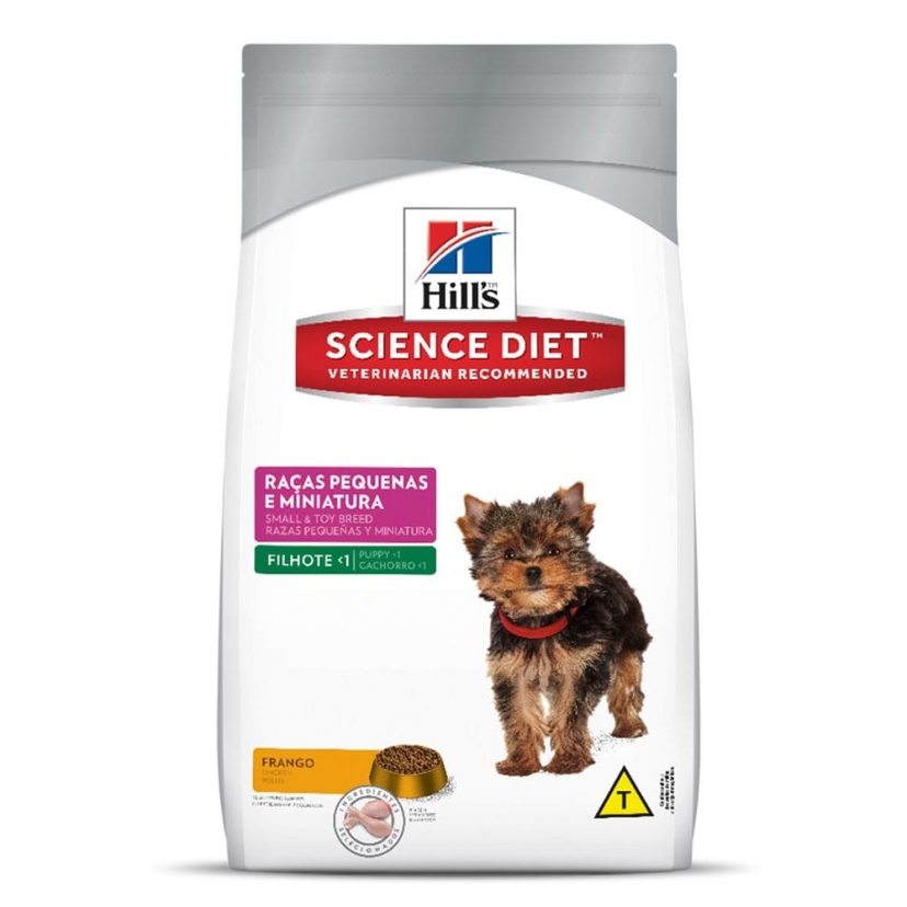 HILLS FILHOTE RACAS MINIATURAS 3KG
