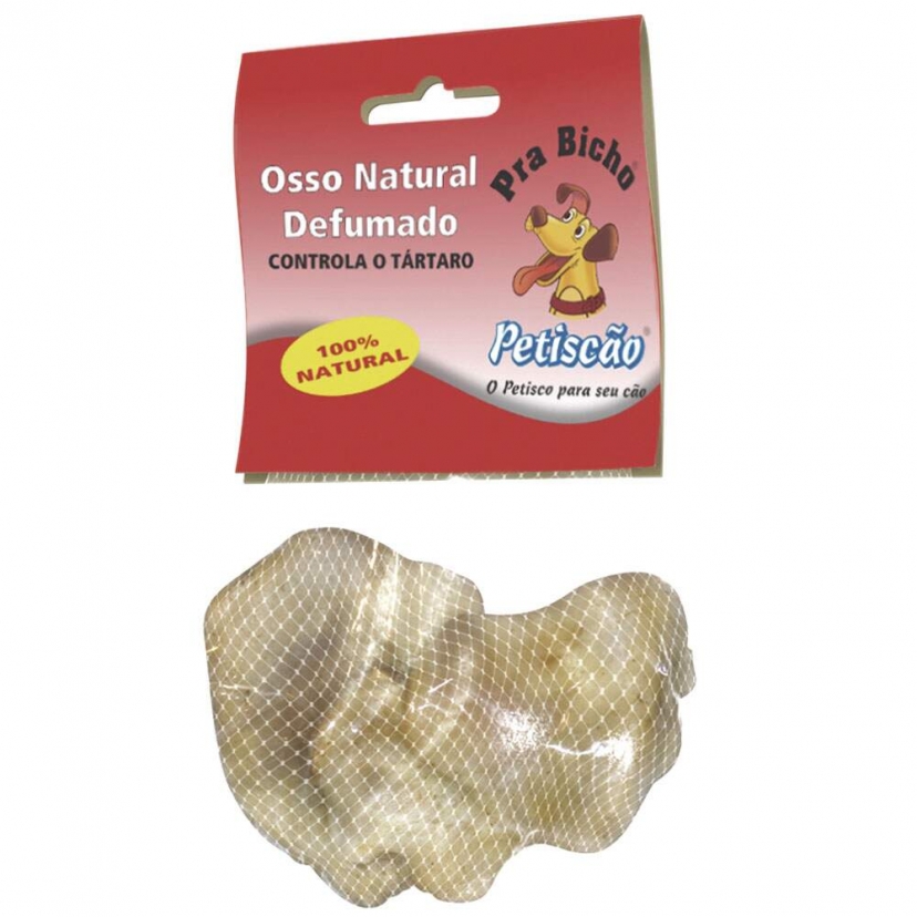 PETISCAO OSSO DEFUMADO CHAPELETA