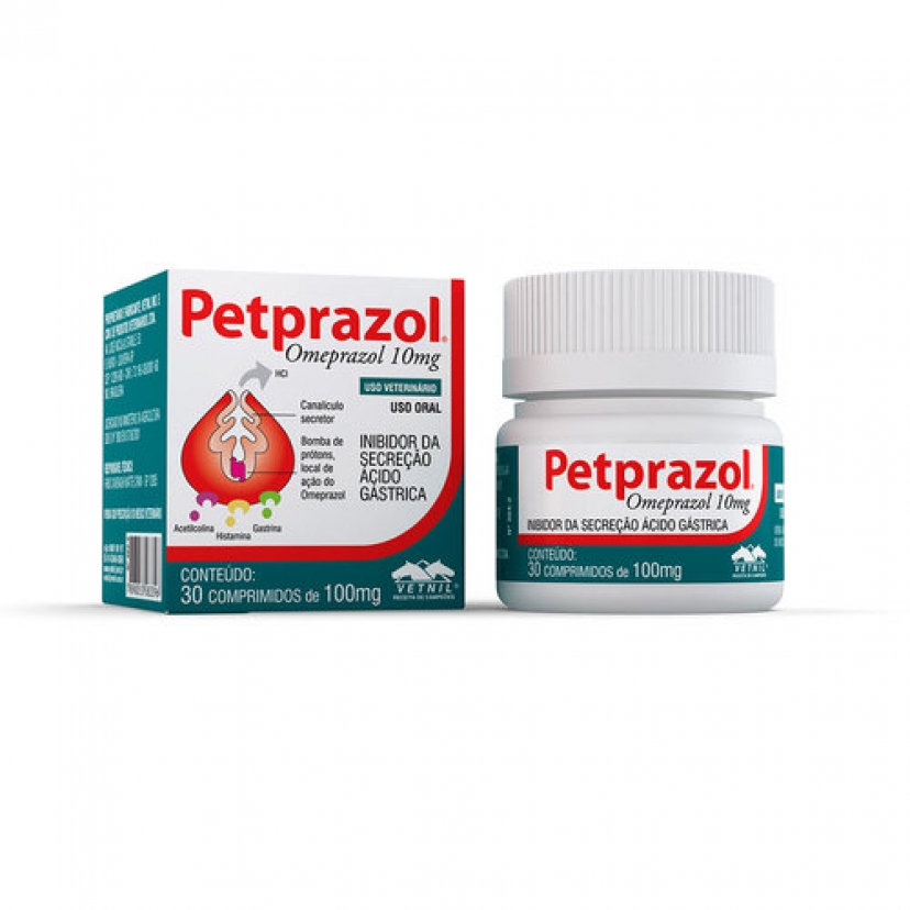 PETPRAZOL 10MG 30COMP