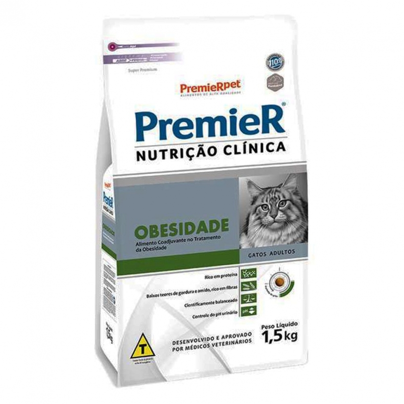 PREMIER VET GT OBESIDADE 1,5KG