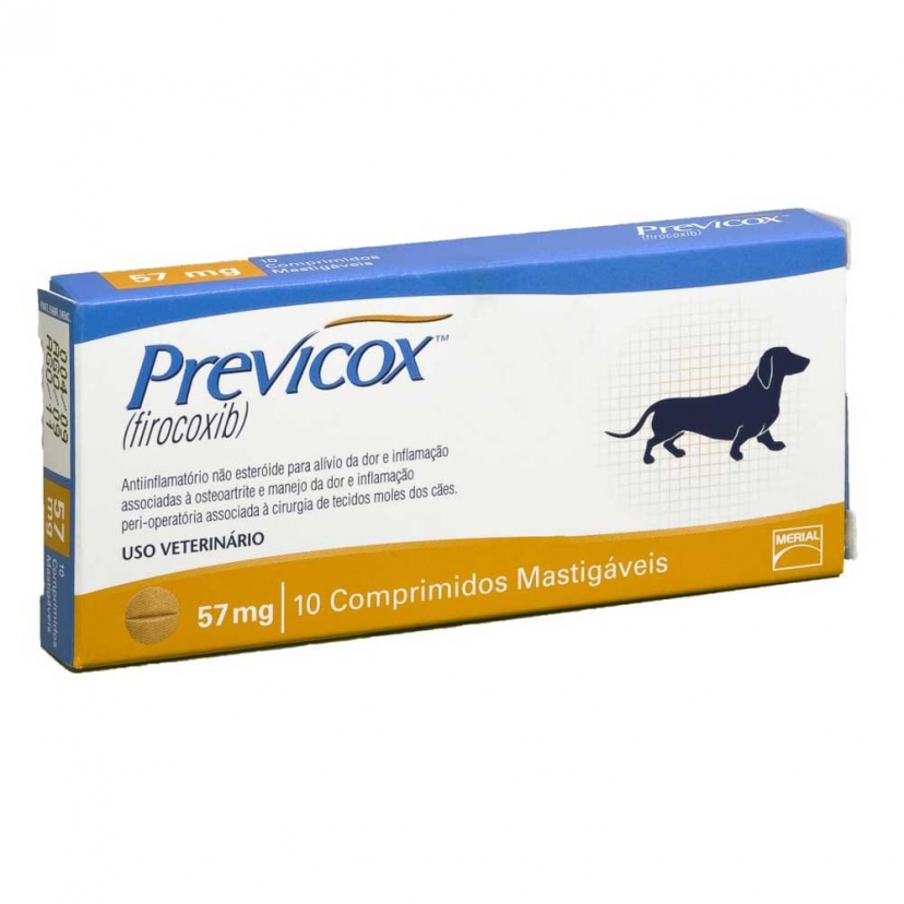 PREVICOX 57MG 10COMP