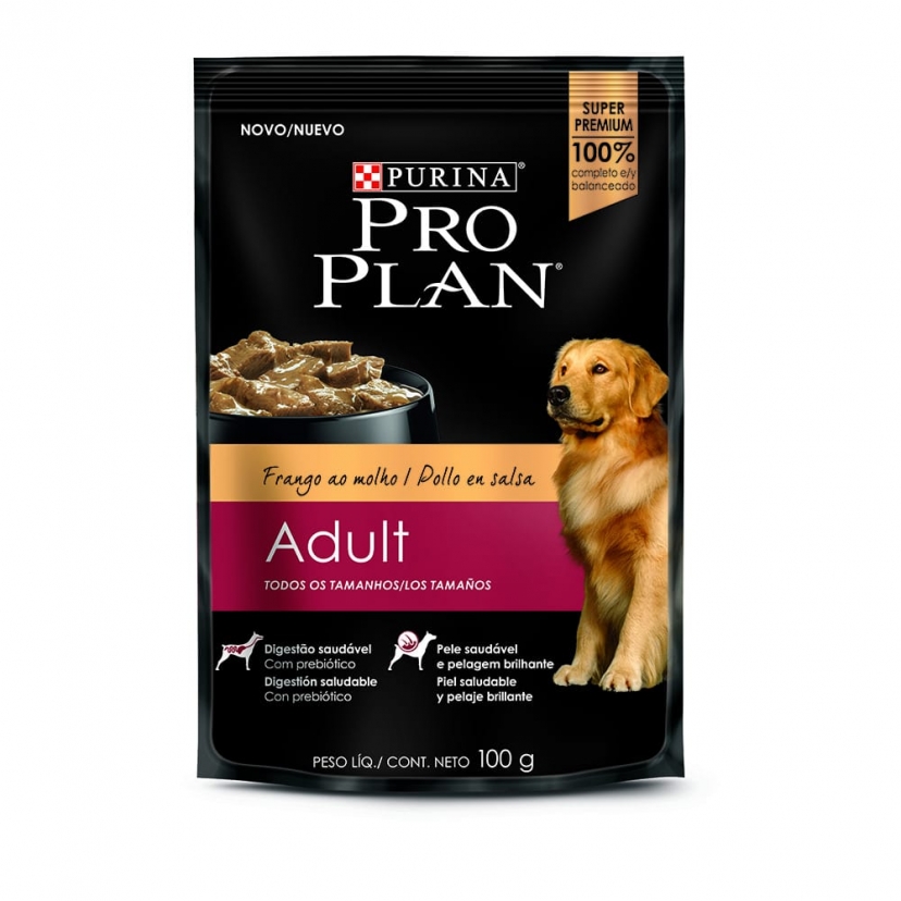 PRO PLAN SACHE ADULTO FRANGO 100G