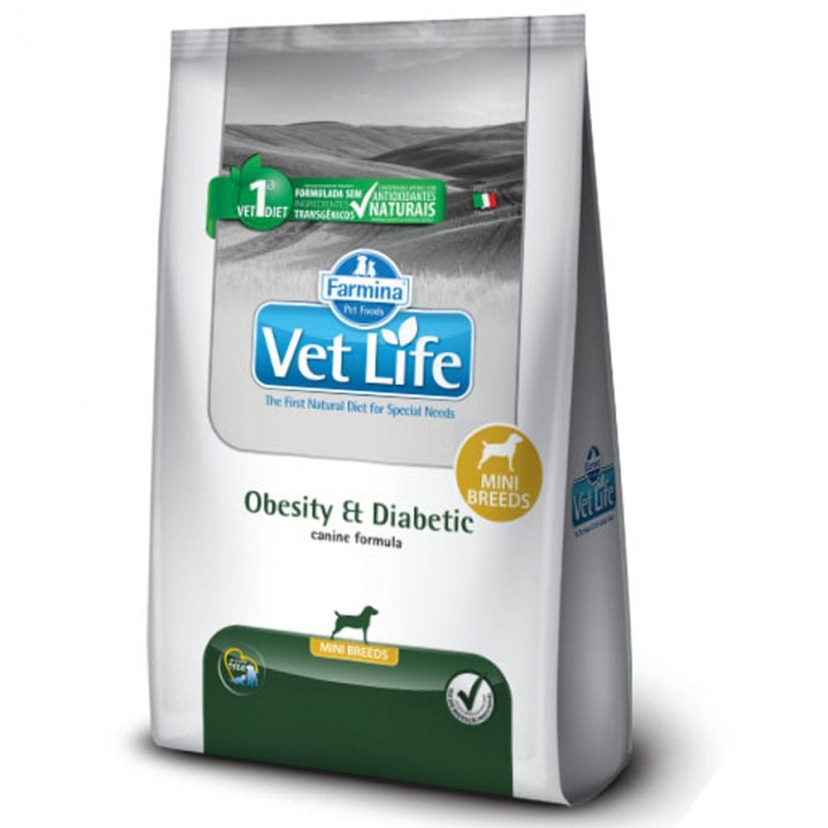 VET LIFE OBESITY & DIABETIC SB 10,1KG 