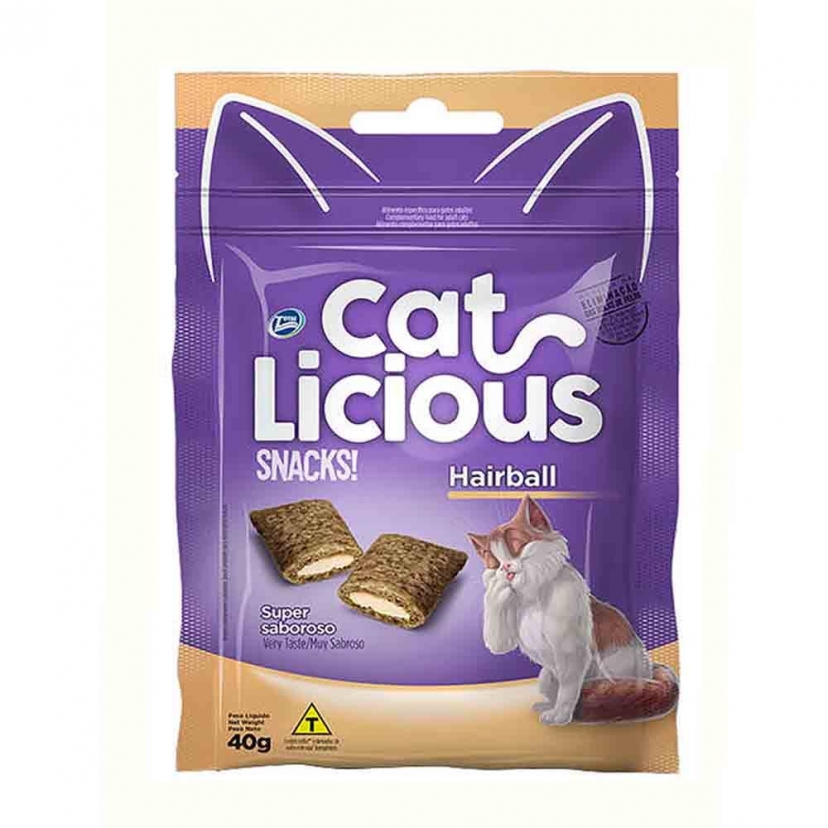 CAT LICIOUS HAIRBALL 40GR
