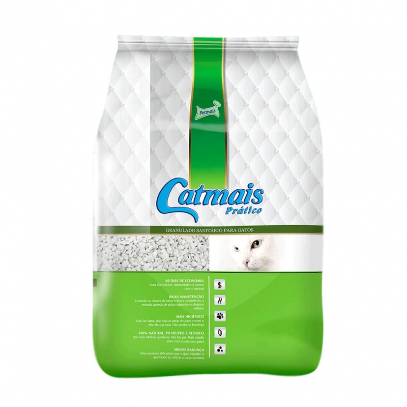 PETMAIS GRANULADO CATMAIS PRATICO 7,2KG 