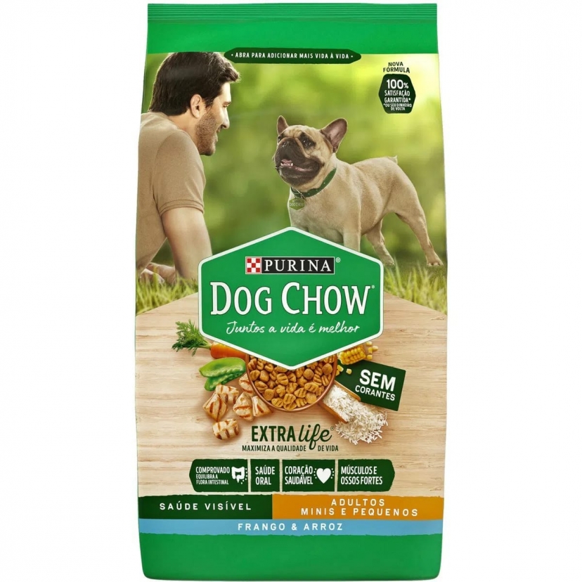 DOG CHOW ADULTO RACAS PEQUENAS 3KG