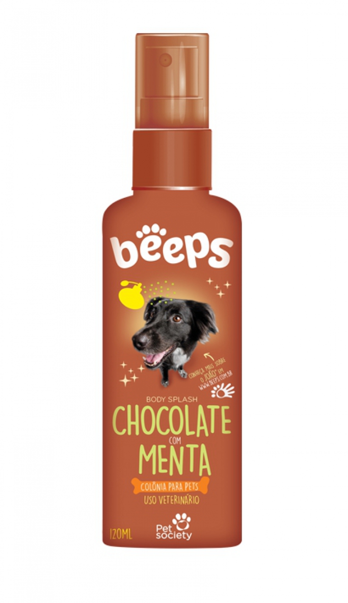 BEEPS BODY SPLASH CHOCOLATE C/MENTA 120ML